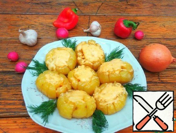 Potatoes "Chrysanthemums" Recipe