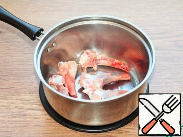 You can make a delicious broth from the bones.
