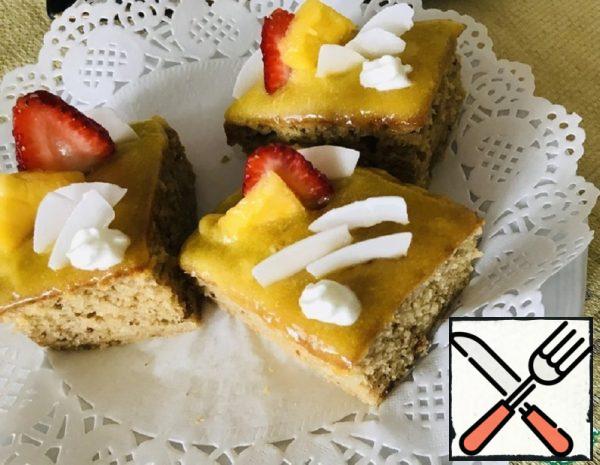Cupcake "Bird Slice with Mango" Recipe