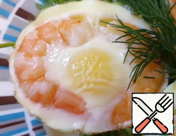 Fried Egg with Shrimp Recipe
