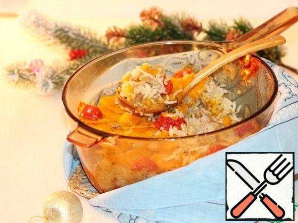 Very rich taste! Moussaka with pumpkin just melts in your mouth.
Enjoy your meal!