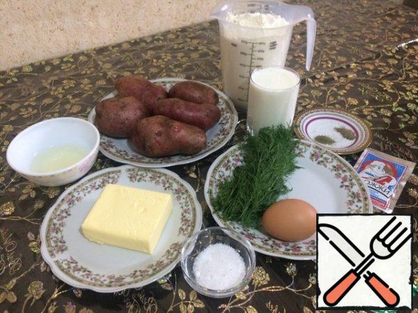 Prepare the food.
