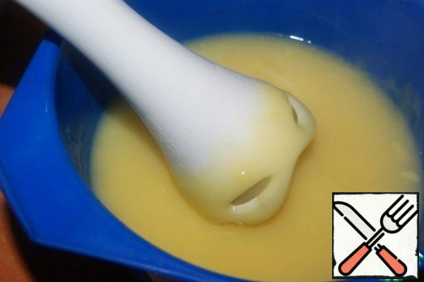 Make a puree. Then return to the pan and mix well.

