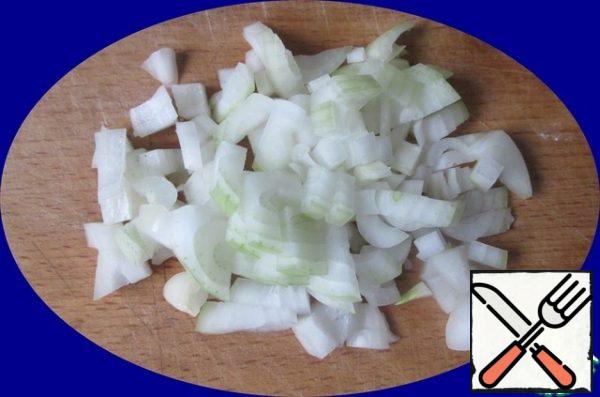 Finely chop the onion
