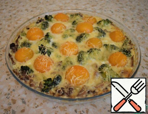 Casserole with Minced Meat and Broccoli Recipe