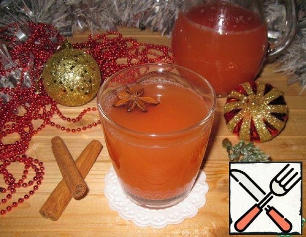 Hot Apple-Grapefruit Drink Recipe