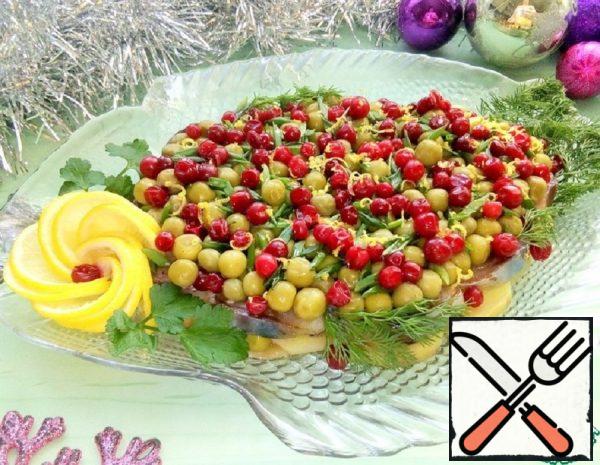 Herring Salad with Peas and Cranberries Recipe