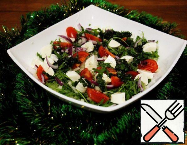 Salad with Arugula and Mozzarella Recipe