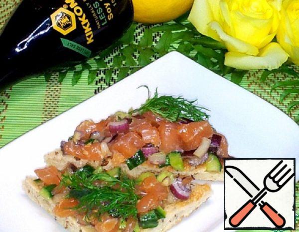 Snack with  Salmon Recipe