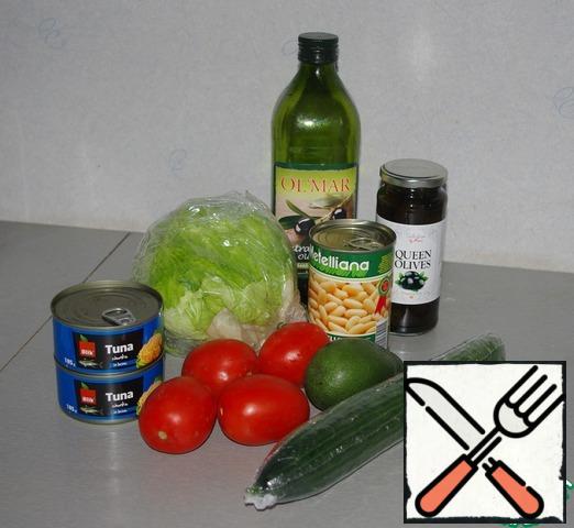Prepare all the ingredients.