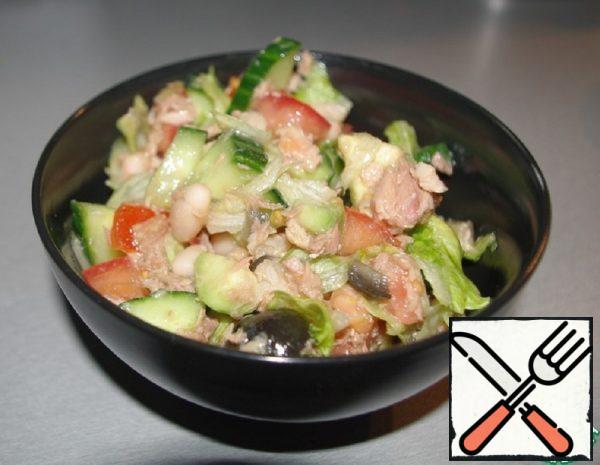 Salad " Tender tuna" Recipe