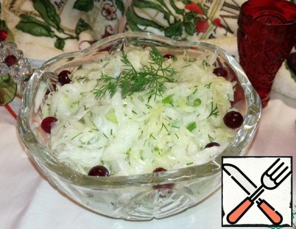 Salad from Sauerkraut Recipe