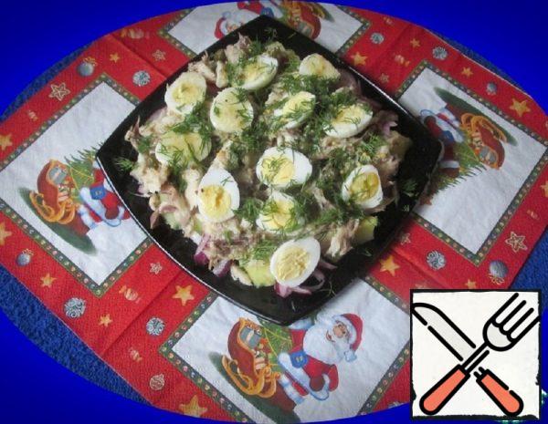 Salad with Smoked Mackerel Recipe