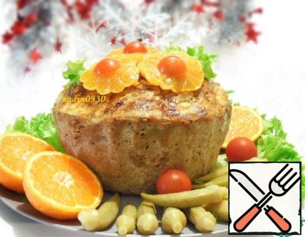 Cake "Meat Fantasy" Recipe