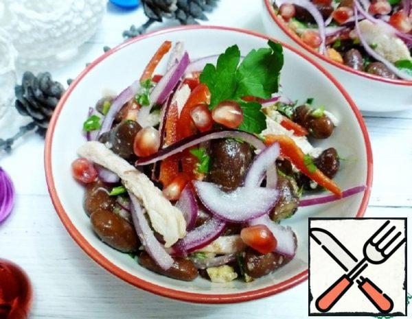 Salad with Chicken Meat Recipe