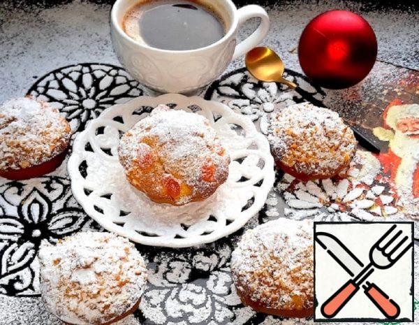 Corn Muffins with Dried Apricots Recipe