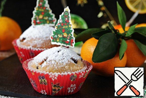 Orange Cupcakes with Chocolate Recipe