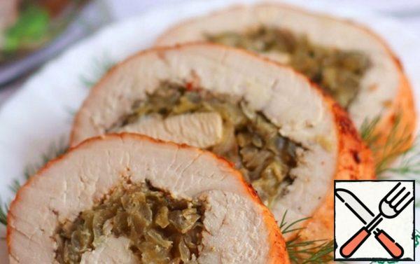 Roulade of Turkey Fillet "Festive" Recipe