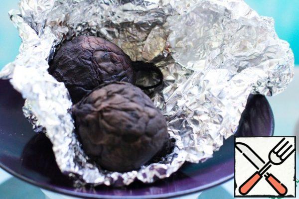 Boil the beets or bake in foil until completely cooked