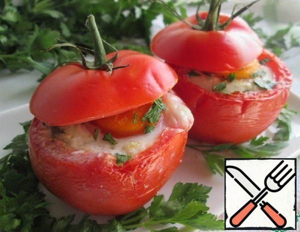 Tomatoes with Filling, Baked in the Oven Recipe