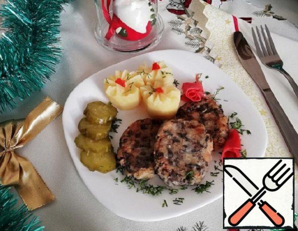 Christmas Mushroom Cutlets Recipe