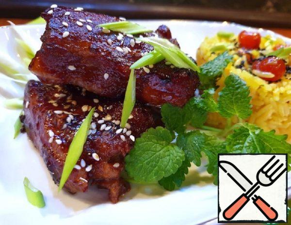 Sticky Pork Ribs in Beijing Recipe
