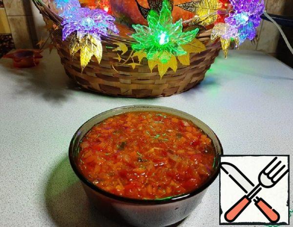 Tomato Sauce with Cilantro Recipe