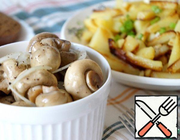 Salted Mushrooms Recipe