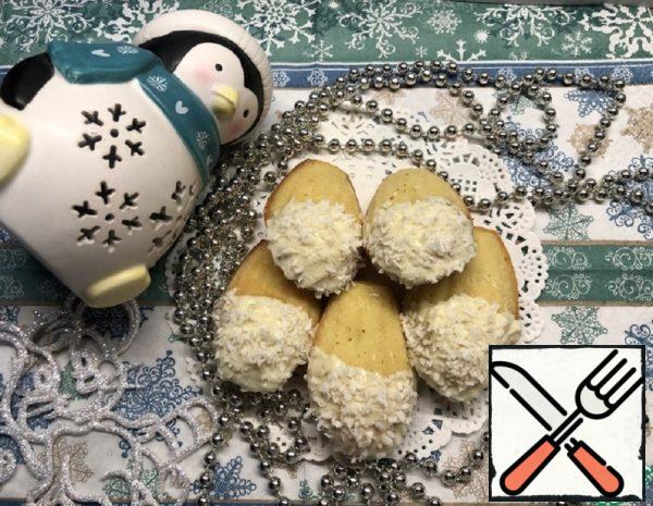 Coconut Madeleines "Snow" Recipe