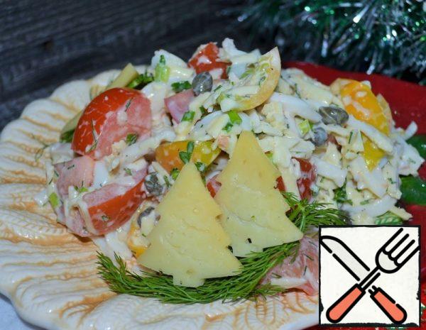 Salad "Squid with Vegetables" Recipe