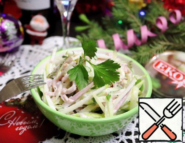 Swiss Christmas Salad with Pear Recipe