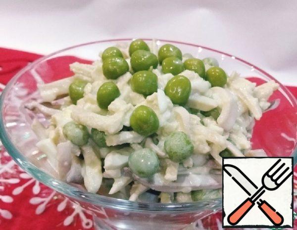 Squid Salad with Apple  Recipe