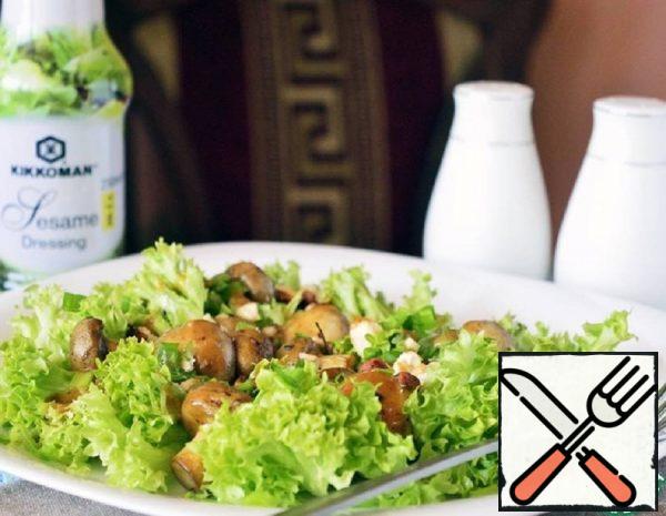 Warm Salad with Mushrooms Recipe