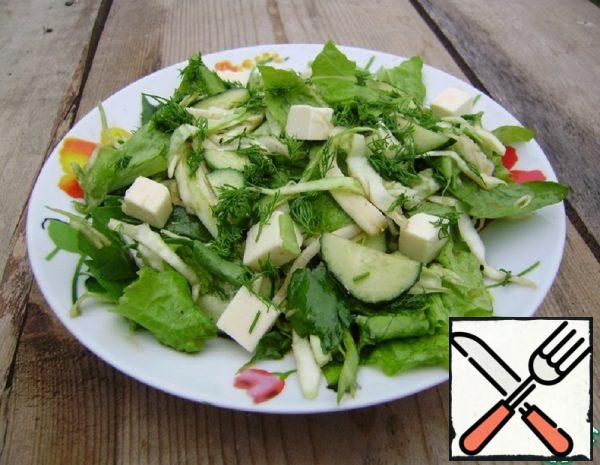 Salad with Cucumber Recipe