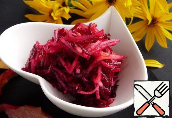 Beetroot and pickled Celery Salad Recipe