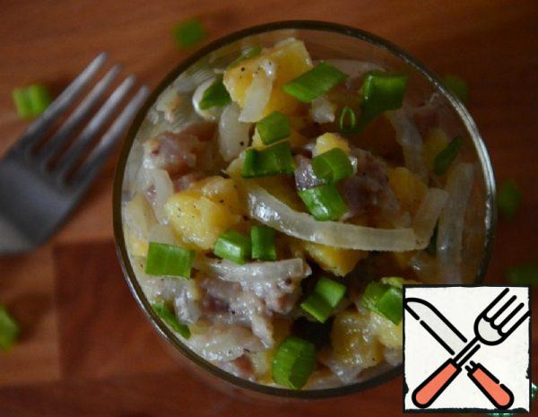 Salad with Herring and Potatoes Recipe