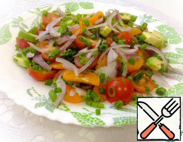 Spicy Avocado Salad Recipe