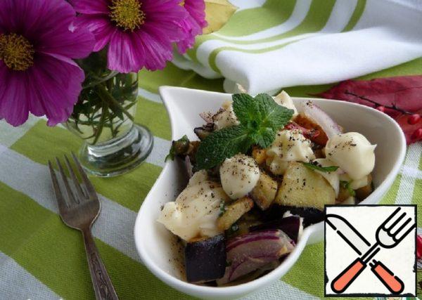 Eggplant Salad with Egg Recipe