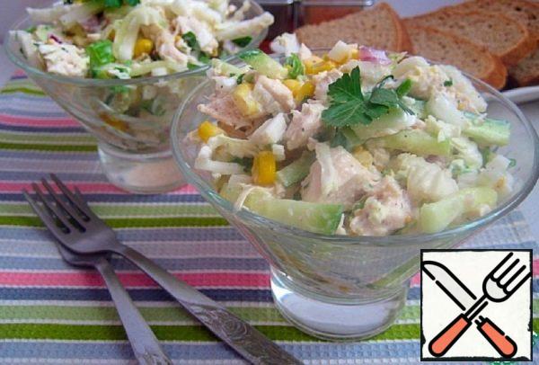 Salad with Chicken breast Recipe