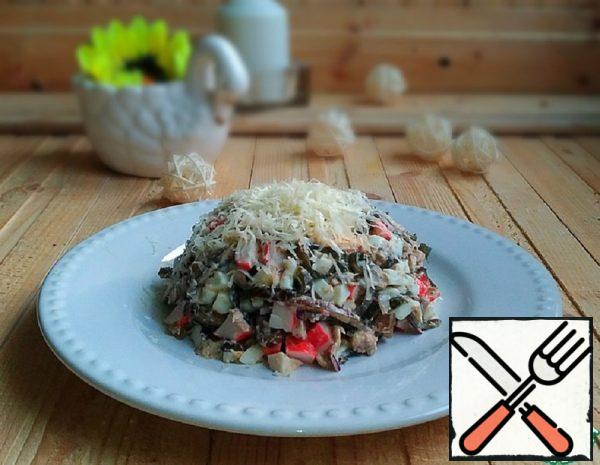 Salad with Seaweed and Fish Recipe