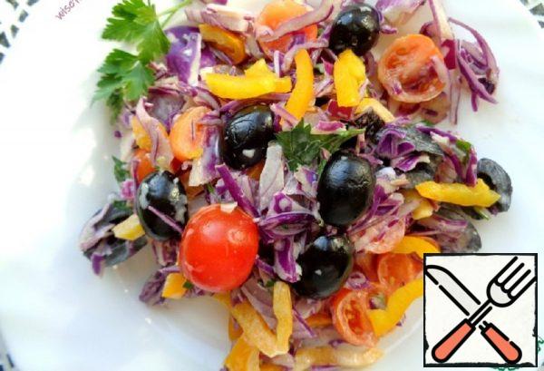 Salad "Colors of Autumn" Recipe