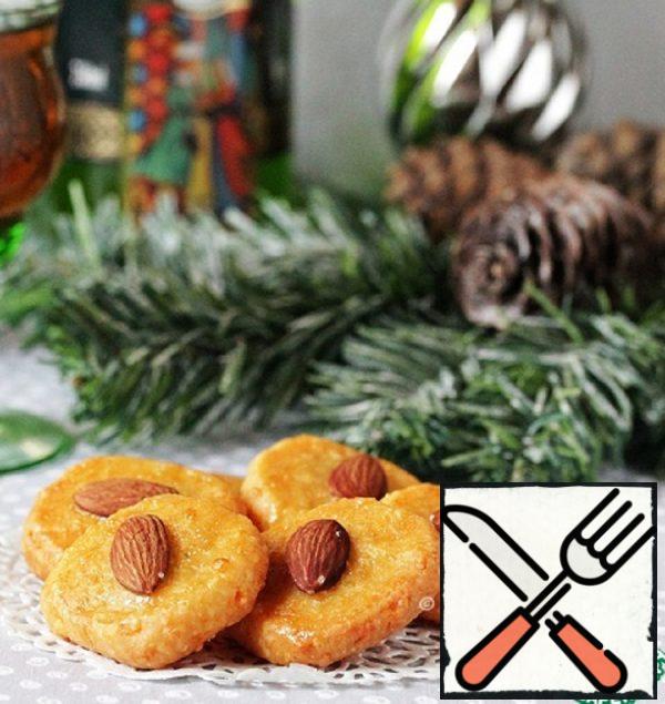 Cheese Cookies with Almonds Recipe