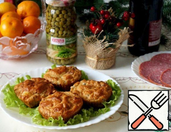 Muffins with Peas Recipe
