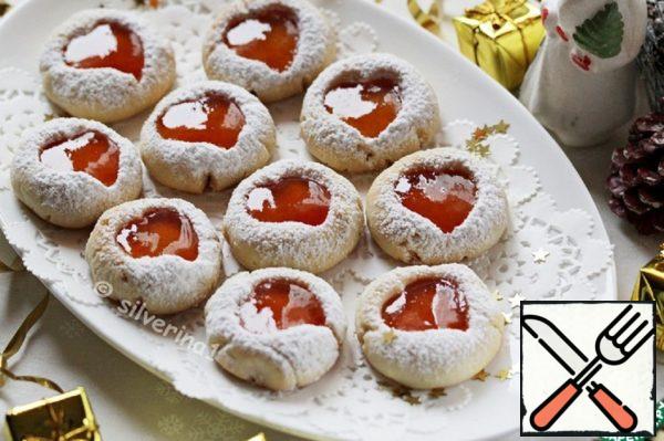 Shortbread Cookies with Jam Recipe