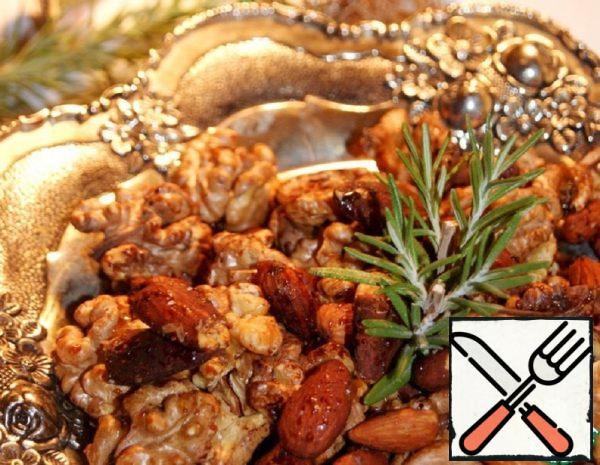 Spicy Nuts with Rosemary Recipe