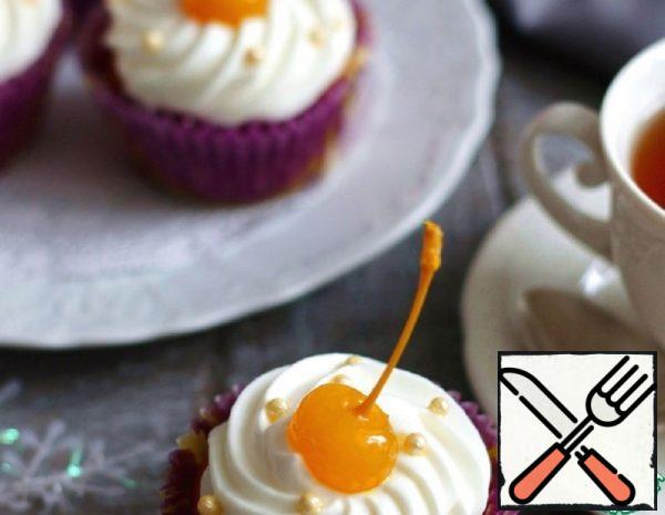 Cupcakes "Cherry" Recipe
