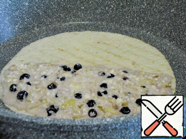 Or, if one of the options is an additive, just mix the berries with the apples.