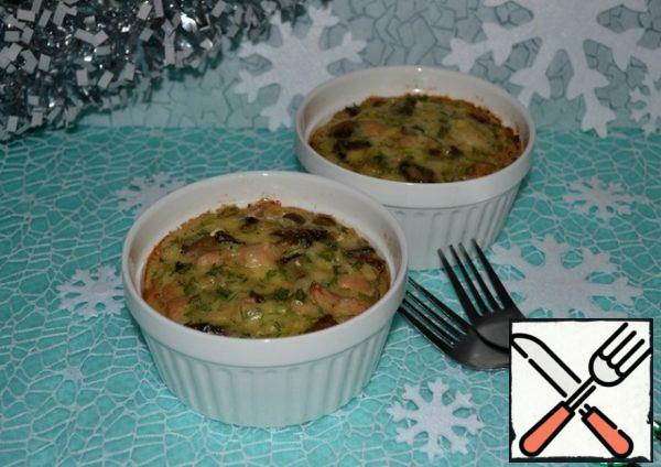 A great treat is ready! You can serve it as a main hot dish!