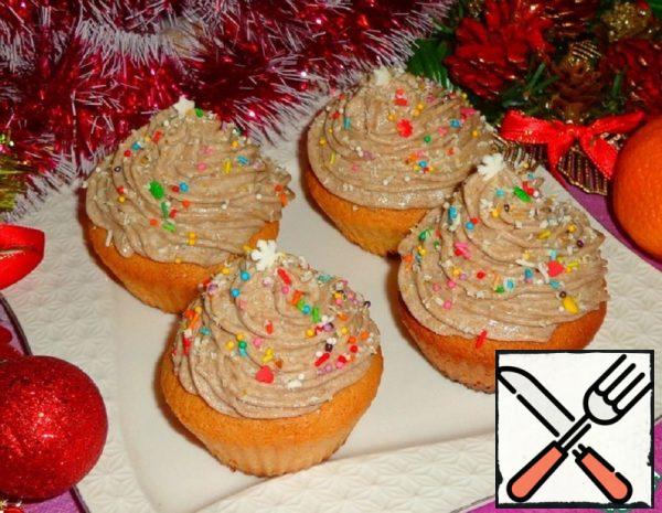 Sponge Cakes "Chocolate Christmas Trees" Recipe