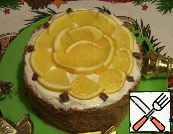 Honey Cake "Orange Note" Recipe